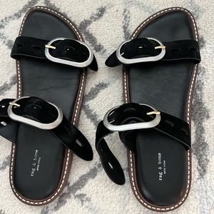 Ansley slides size 38 like new with box